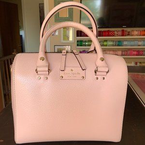 Kate Spade Alessa Wellesley Satchel Crossbody - Light Pink